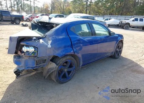 2013 Dodge Avenger Se from USA, damaged, VIN 1C3CDZAB4DN676003
